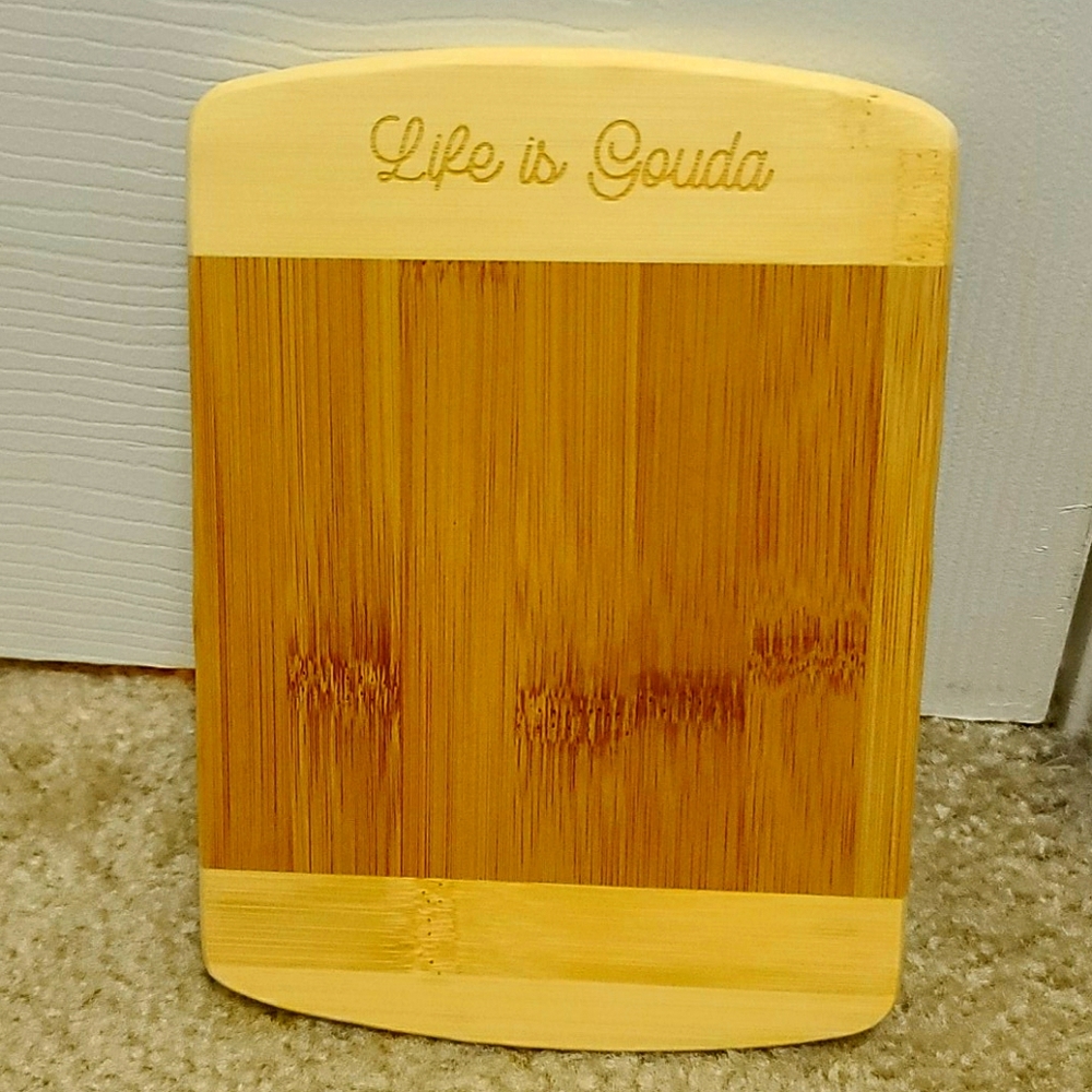 NWOT With Love, Ani Engraved Cheeseboard